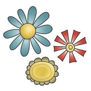 Imaginisce - Snag 'em Stamps - Flowers
